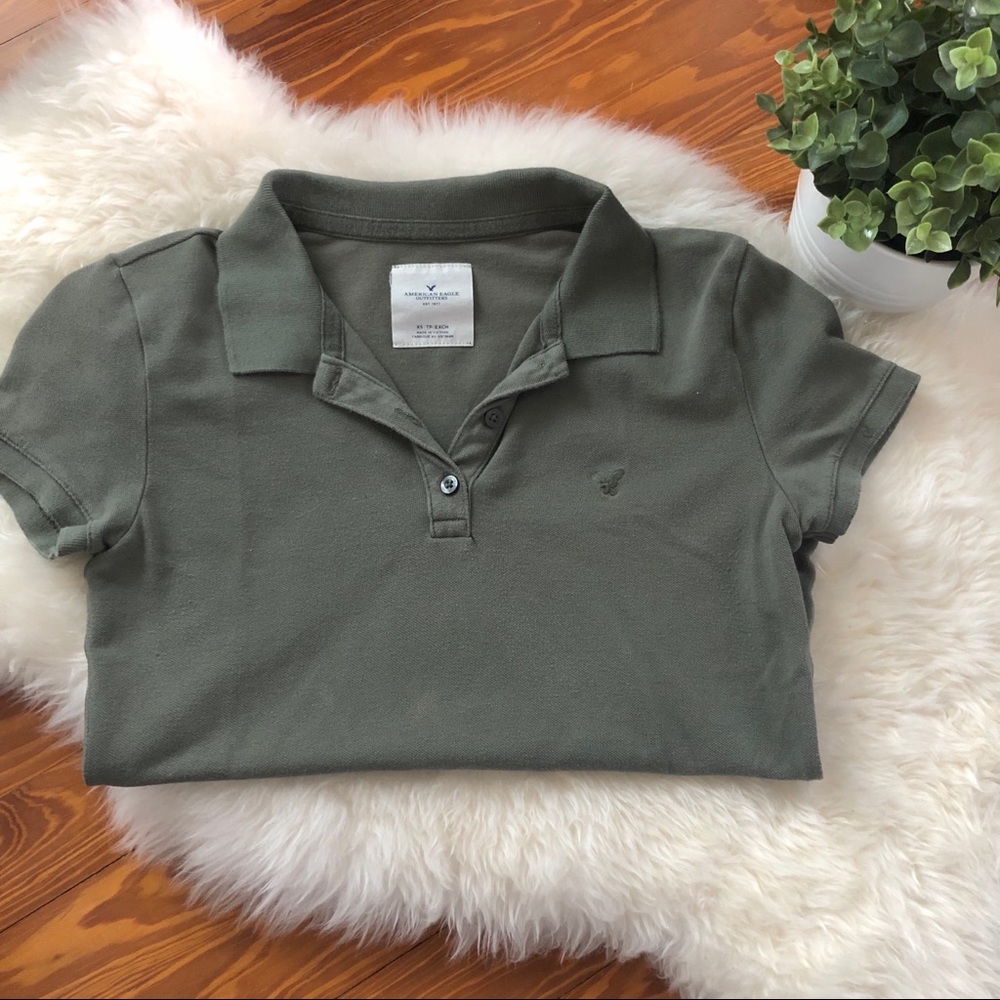 American Eagle Slim Fit Polo
